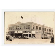 Vintage 1938 Hotel Randle Furr Food Stores Tucumcari New Mexico RPPC Postcard picture