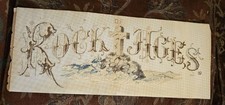 Victorian Embroidery Punch Paper  