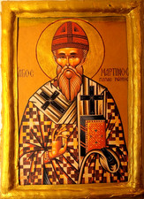 Saint Martin San Martino Martinus Pope Roman Catholic & Orthodox Icon Art picture
