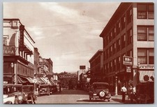 c1935 Downtown Central Ave Craterian Theater Medford Oregon OR Continental picture