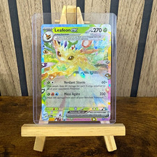 Pokémon TCG Leafeon ex 006/131 Prismatic Evolutions Stamped Promo Holo NM picture