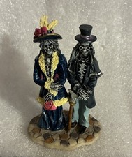 Lemax Spooky Town Very Old Couple Halloween Retired EUC picture