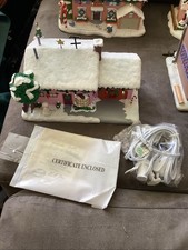 Hawthorne Village Christmas Simpsons Millhouse’s Housewith Cert & Light picture