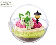 RE-MENT Pokemon Terrarium Collection EX Paldea World Mini Figure Toy Sprigatito picture