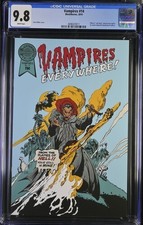 Vampires Everywhere #14 CGC 9.8 THE LOST BOYS COMIC BOOK MOVIE PROP  Blackthorne picture