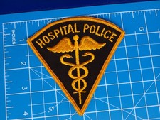 New York City Hospital Police patch-vintage picture