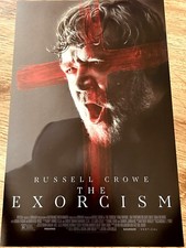 The Exorcism mini 11x17 inch 2024 movie poster (Russell Crowe) NEW picture