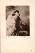 Saint Bruno Religious Art Print Vienna Austria J Lowy 1904 Vintage Postcard picture
