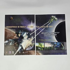 Colony Wars Vengeance Sony PS1 Light of Day Print Ad/Poster Official Promo Art picture
