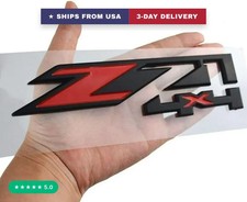 2Pack Z71 4x4 Emblems Badges Replacement for Chevy Silverado Sierra Tahoe Suburb picture
