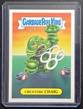 2018 Garbage Pail Kids Classic Film Monster Sticker Creature Craig 10b picture