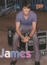 Big Time Rush Debby Ryan teen magazine pinup clipping James Maslow Bop picture