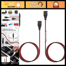Cb Radio Power Cord/Cables/Accessories 2-Wire 15A 3-Pin CB Power Cord with 12V C picture