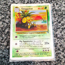 Nintendo 2002 Pokemon TCG Expedition Exeggutor Reverse Holo Rare 23/110 English picture