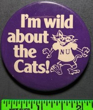 Vintage Northwestern University College Pinback Pin picture