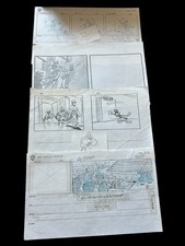 Animaniacs Original Storyboard Lot 1990s WB – Slappy Squirrel & Three Tenors picture