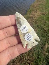 Rare Native American Kirk Corner Notch Illinois Arrowhead Point  picture