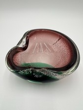 Murano Glass Bowl Giulio Radi for A.V.E.M. MCM VTG Sommerso Design picture