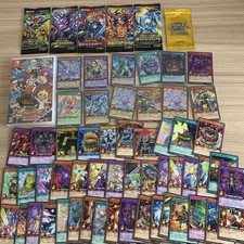 Yu-Gi-Oh Rush Duel Lot 6 Packs & 50+ Deck Cards picture