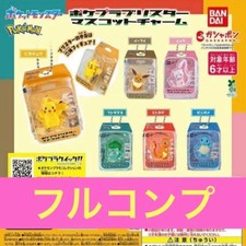 Complete Set Pokemon PokéPla Blister Mascot Charm All 6 Types Japan New F/S picture