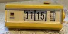 RARE Vintage Copal Flip Alarm Clock Made In Japan. Works Great Model 227. picture