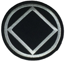 NARCOTICS ANONYMOUS SYMBOL NA PATCH CLEAN SOBER SOBRIETY 12 TWELVE STEP ABUSE picture