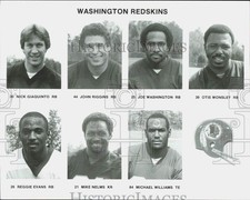 Press Photo Washington Redskins players - lra52571 picture