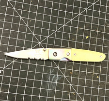 Benchmade Mel Pardue 850s titanium bolsters very rare discontinued picture