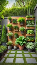 200 + garden ideas, small gardens, garden ideas for backyard, digital download picture