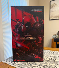 Hot Toys Deadpool Armored Diecast Figure Marvel Comic Book Heroes Boxed picture