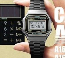 CASIO A168WE Wristwatch Unisex picture