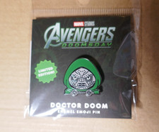 NYCC 2026 100% SOFT MARVEL DOOMSDAY DOCTOR DOOM ENAMEL  EMOJI  PIN picture