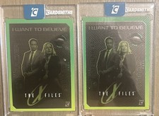 2-2026 Rare New Disney D23 Expo Exclusive X-Files Cardsmiths Holodoil Card Slab picture