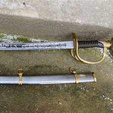 Elegant Ceremonial Officer's Saber with 'E Pluribus Unum' Engraving picture