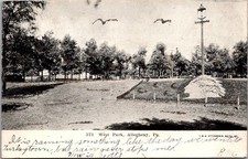 West Park Allegheny PA 1908 Vintage Postcard 5P21-6 picture