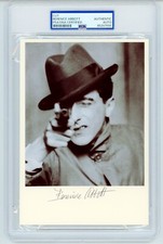 Berenice Abbott ~ Signed Autographed Jean Cocteau Signature ~ PSA DNA Encased picture