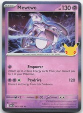 Mewtwo 063/128 Rare ME - 30th Anniversary NM/M ✅  picture
