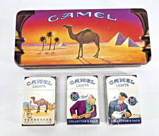 Vintage 1993 Camel Lights Cigarette Tin Collector's Packs Tennessee Floyd Eddie picture