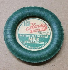 Vintage Milk Bottle Cap Handy's Putnam Gold Greencastle IN New Old Stock picture