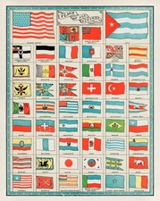 Vintage Flag Poster Print 1901 picture