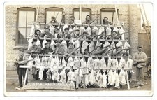 Rabbit Hunting 1913 Hunting RPPC Photo Postcard picture
