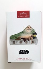 Hallmark Keepsake Christmas Ornament Star Wars JABBA THE HUTT - Sound & Motion picture
