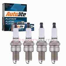 4 pc Autolite Platinum Spark Plugs for 1983-1988 Plymouth Caravelle 2.2L jl picture