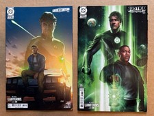 Green Lantern #39 Clarke & Justice League Unlimited #23 Lanterns Variants picture