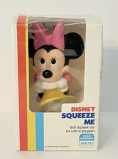 Vintage 1983 Disney Squeeze Me Minnie Mouse Squeak Toy CBS Toys NOB NOS picture