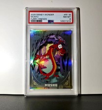 Mushu 2025 Topps Disney #FF-16 Furry Friends Card Mulan PSA 8 picture