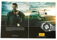 2013 Breitling Watch Advertisement David Beckham Transocean Chronograph Print AD picture