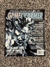 Game Informer Magazine Feb. 2001 Issue #94 Metal Gear Solid 2 Issue Very Rare picture