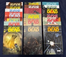 Massive Lot of Walking Dead Deluxe : 122 Comics : Most Issues From #9-133 picture
