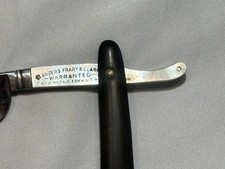 Vintage Landers Frary & Clark 354 Straight Razor W/ Box MOTHER OF PEARL FOLDER picture